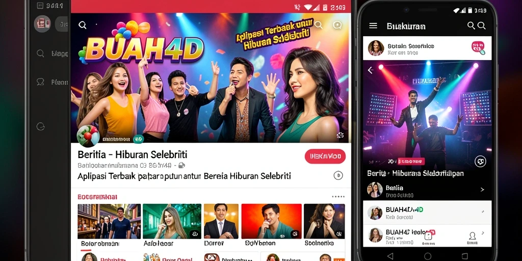 Tampilan antarmuka BUAH4D yang menarik dan user-friendly.