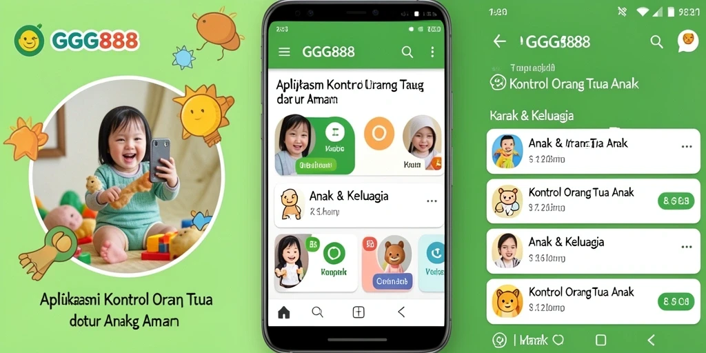 Antarmuka intuitif GGG888 untuk kontrol orang tua yang mudah.