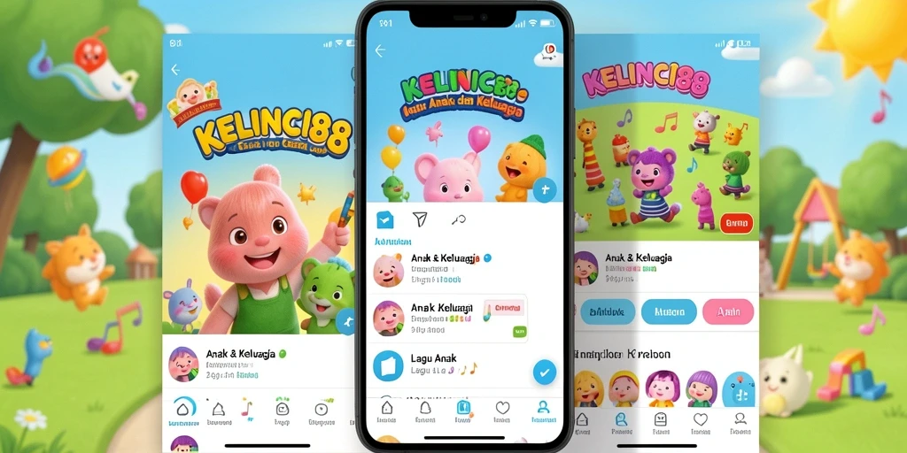 Antarmuka KELINCI88 yang menarik dan ramah anak.