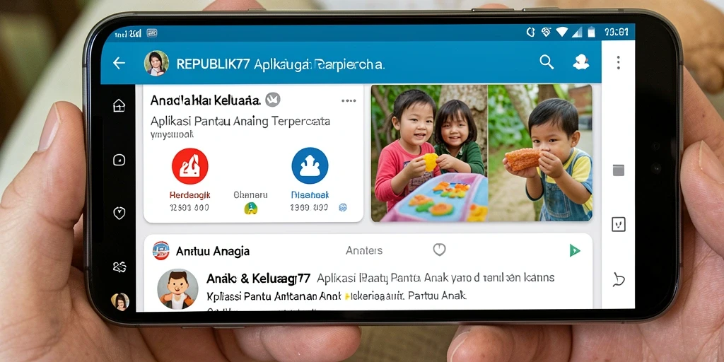 Antarmuka pengguna REPUBLIK77 yang intuitif dan informatif.