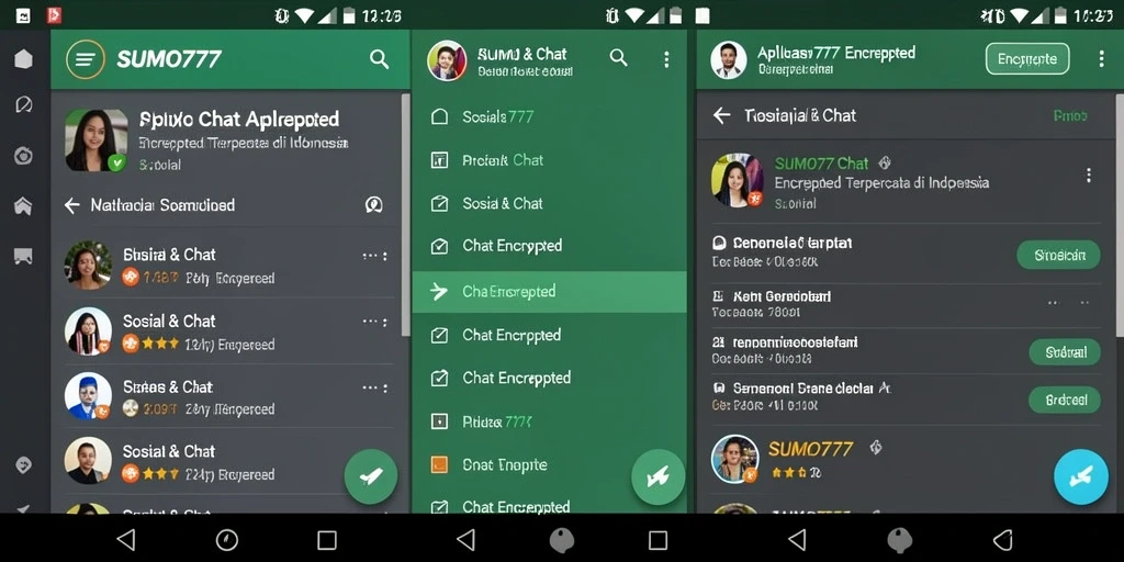 Antarmuka modern dan fitur canggih dari SUMO777.