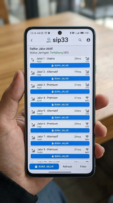 Link Alternatif Sip33 untuk Pengguna Android